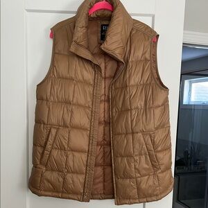 GAP Brown Puffer Vest